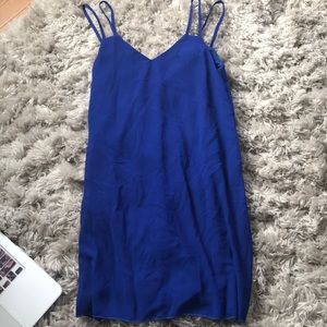 Royal Blue Shift Dress